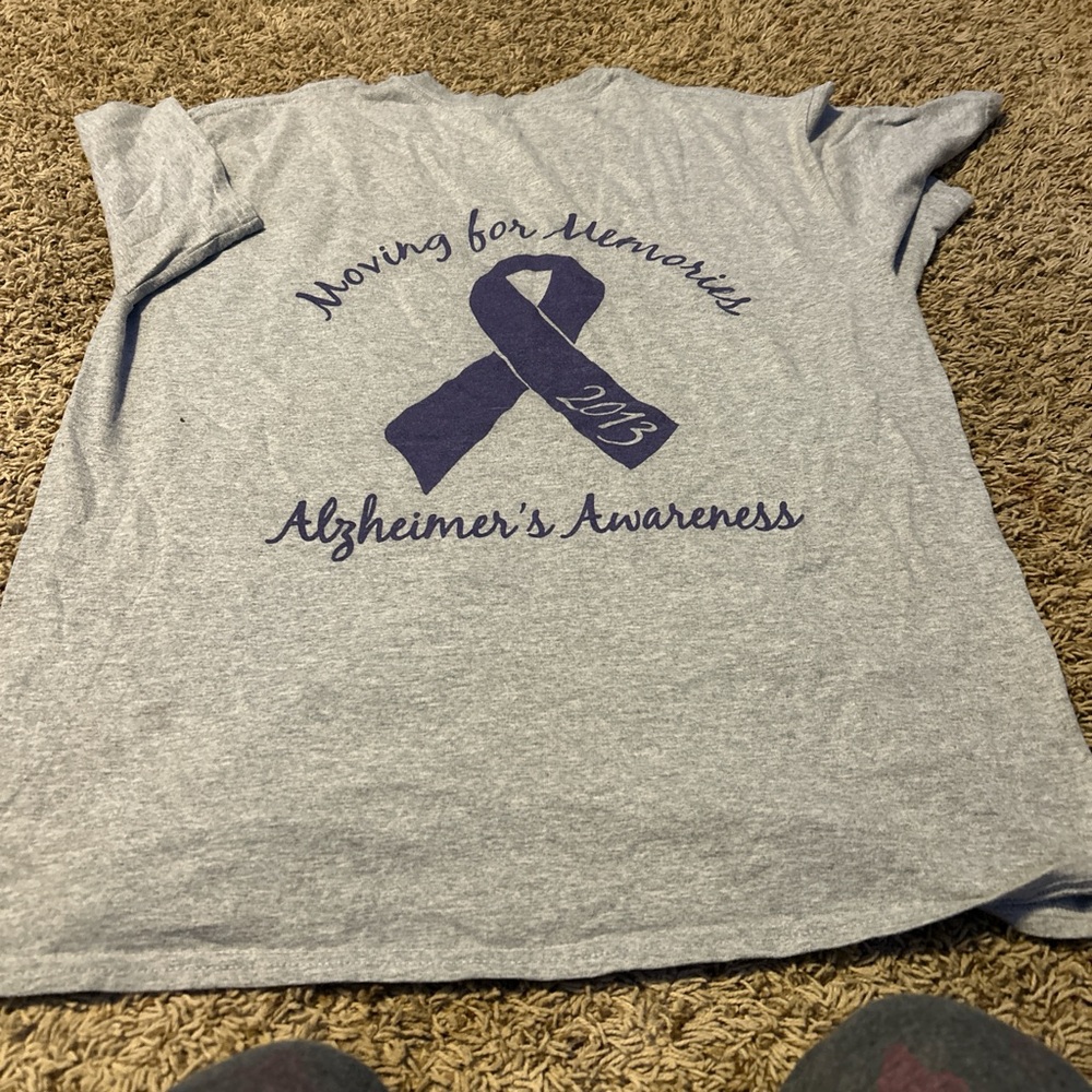 Gray Alzheimer's Awareness Kids T-Shirt